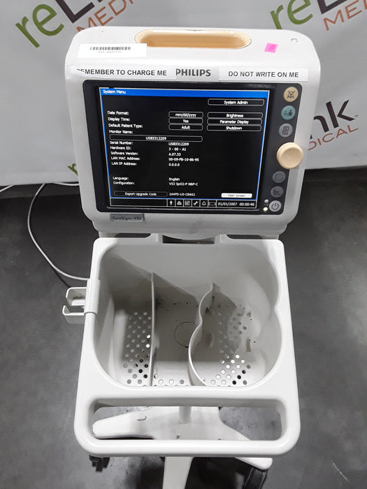 Philips Suresigns VS3 Vital Signs Monitor