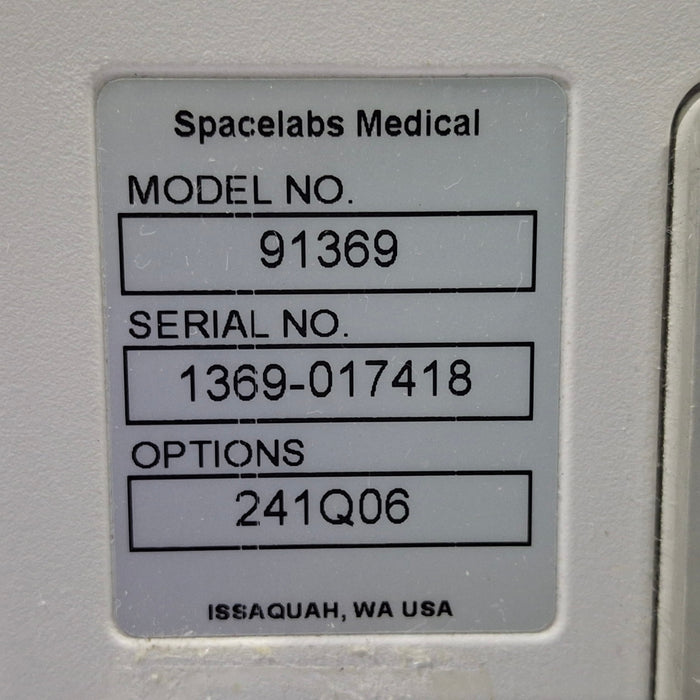 Spacelabs Healthcare Ultraview SL 91369 Monitor