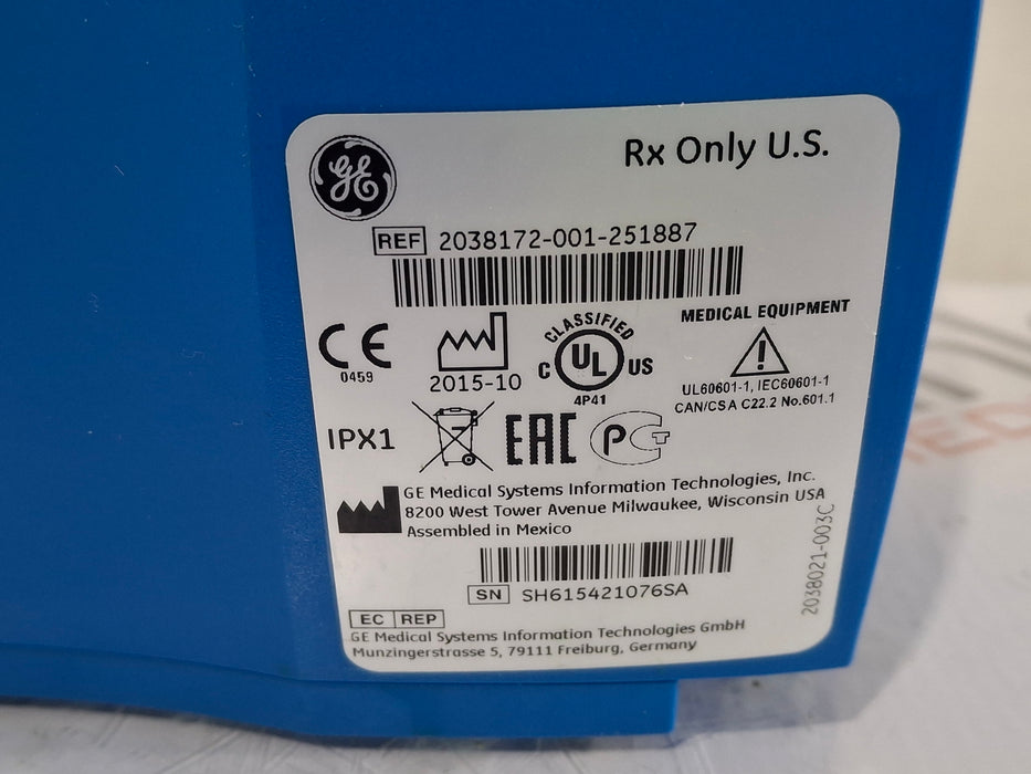 GE Healthcare Dinamap V100 - NIBP, SpO2, Temp Vital Signs Monitor