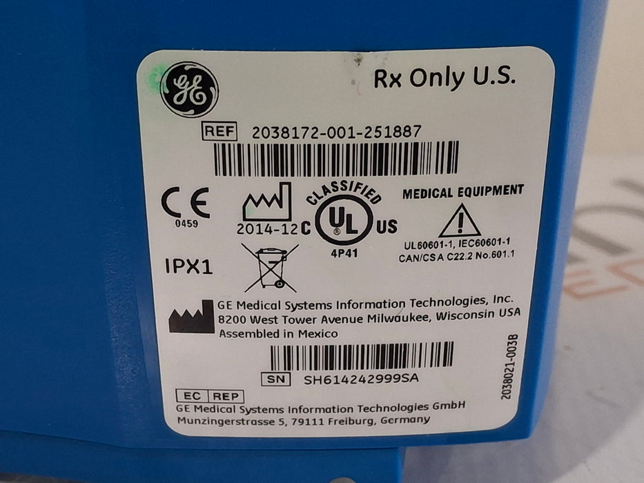 GE Healthcare Dinamap V100 - NIBP, SpO2, Temp Vital Signs Monitor