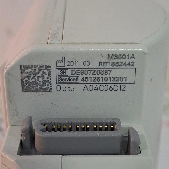 Philips M3001A-A04C06C12 OxiMax SpO2, NIBP, 12 Lead ECG, Temp, IBP MMS Module