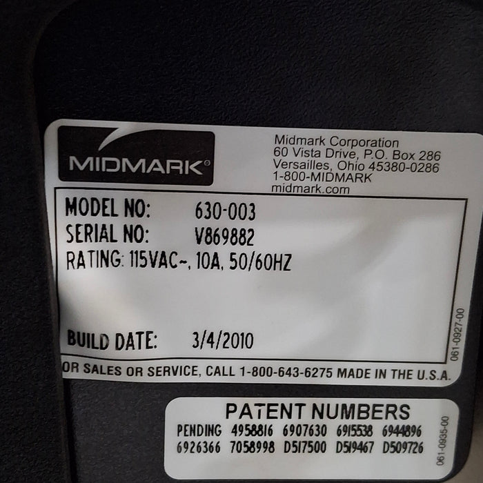 Midmark 630 Procedure Chair