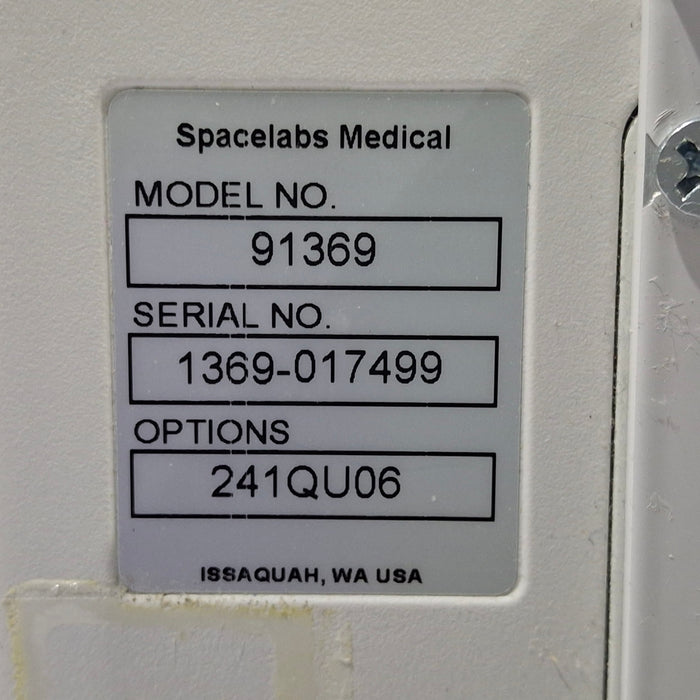 Spacelabs Healthcare Ultraview SL 91369 Monitor