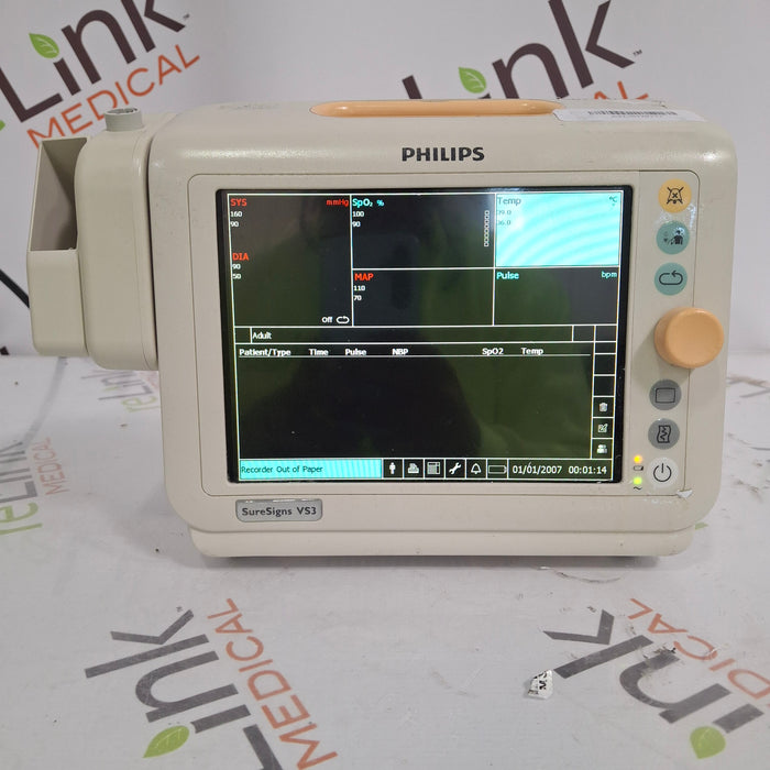 Philips Suresigns VS3 Vital Signs Monitor
