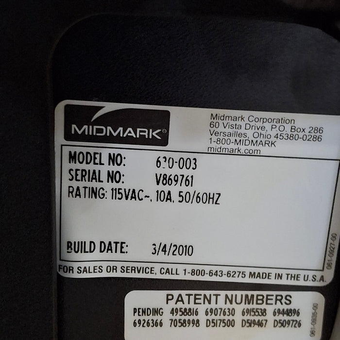 Midmark 630 Procedure Chair