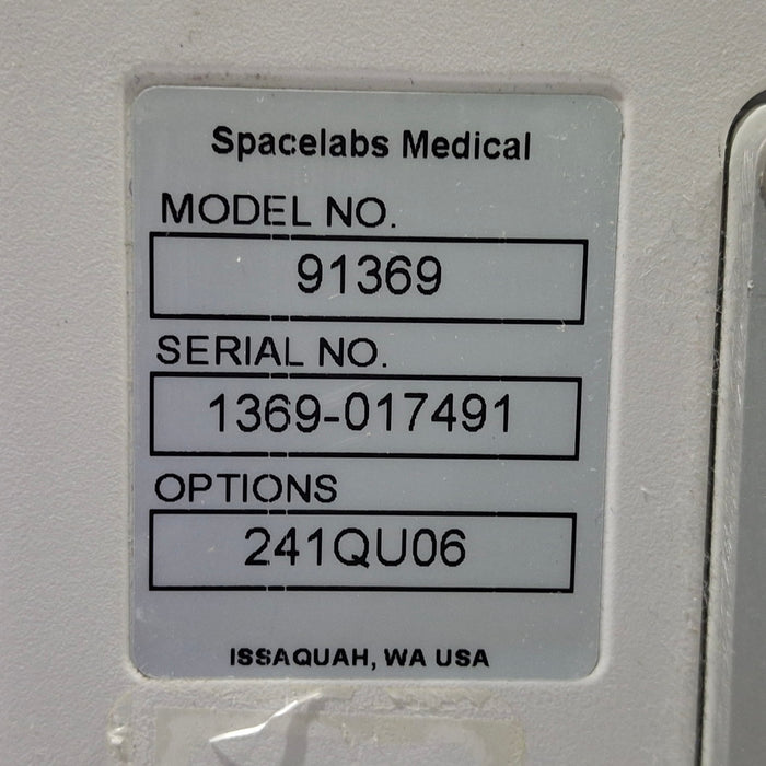 Spacelabs Healthcare Ultraview SL 91369 Monitor