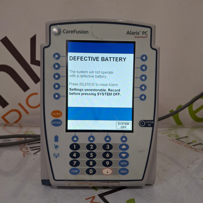 CareFusion Alaris 8015 Large Screen POC Infusion Pump