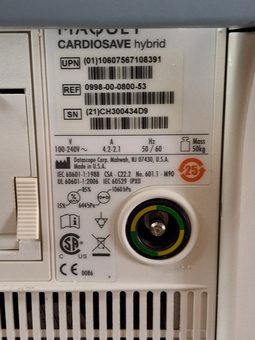 Maquet Cardiosave Hybrid IABP Datascope Pump