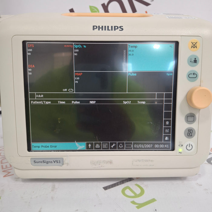 Philips Suresigns VS3 Vital Signs Monitor