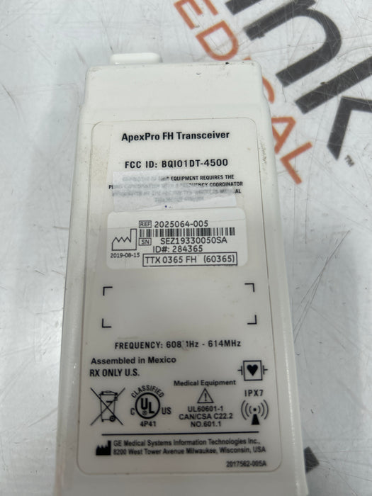 GE Healthcare ApexPro FH Telemetry Transmitter