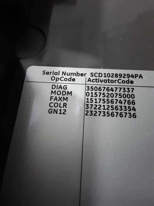 GE Healthcare MAC 5500 ECG without CAM Module