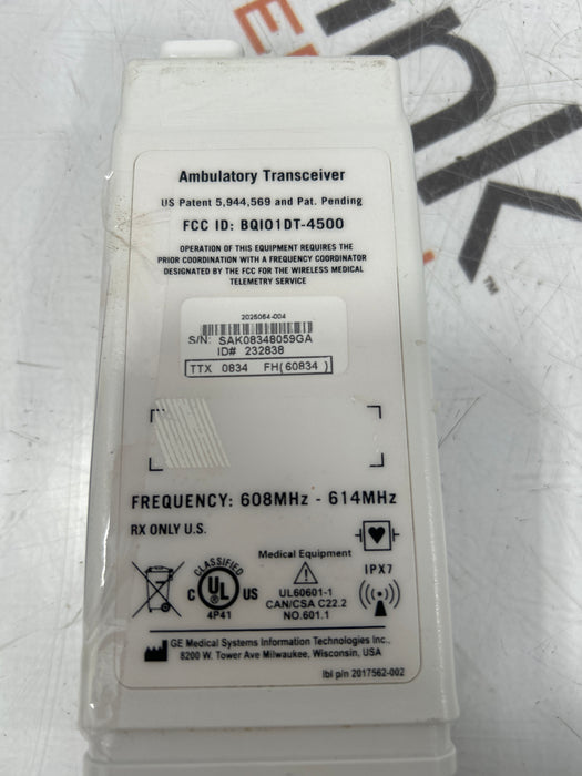 GE Healthcare ApexPro FH Telemetry Transmitter