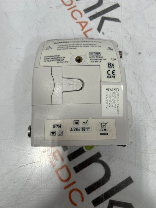 Smiths Medical CADD Legacy Plus 6500 Ambulatory Infusion Pump