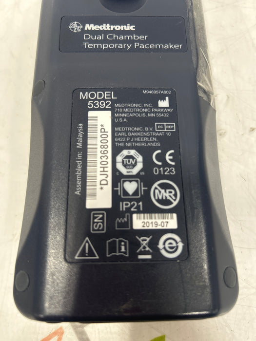 Medtronic 5392 Dual Chamber Temporary Pacemaker