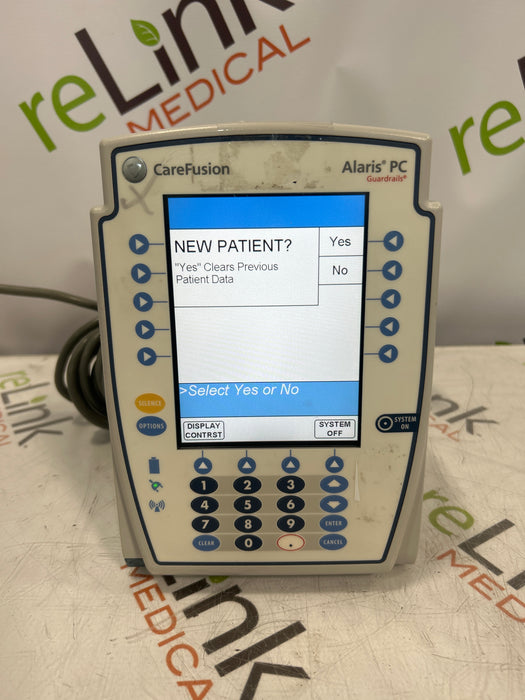 CareFusion Alaris 8015 Large Screen POC Infusion Pump