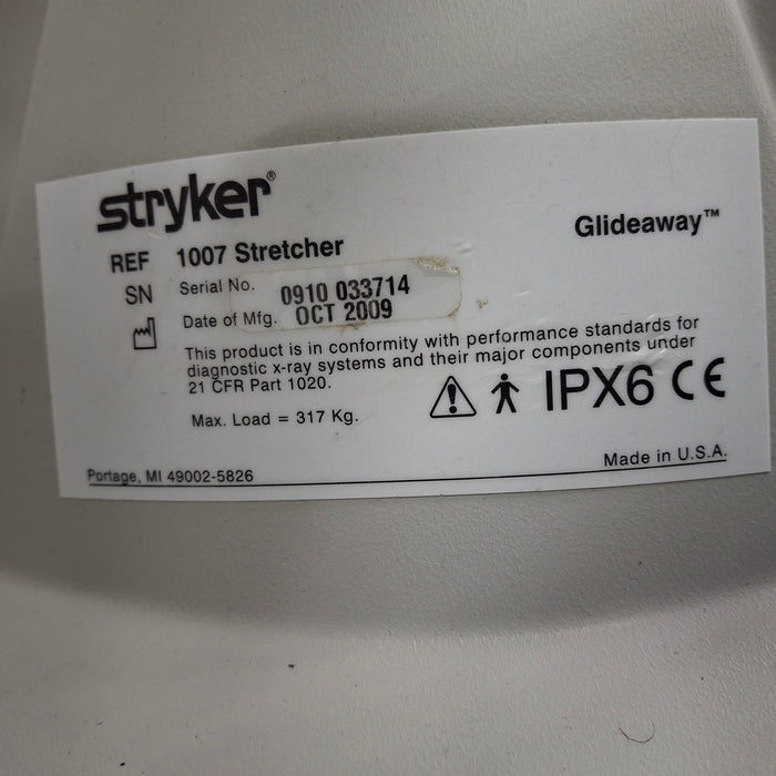 Stryker 1007 Stretcher
