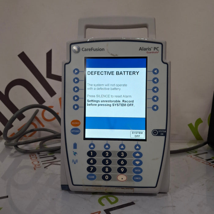 CareFusion Alaris 8015 Large Screen POC Infusion Pump