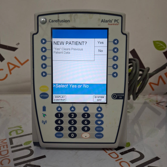 CareFusion Alaris 8015 Large Screen POC Infusion Pump