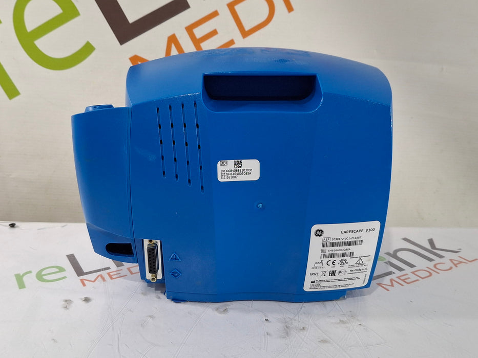 GE Healthcare Dinamap V100 - NIBP, SpO2, Temp Vital Signs Monitor