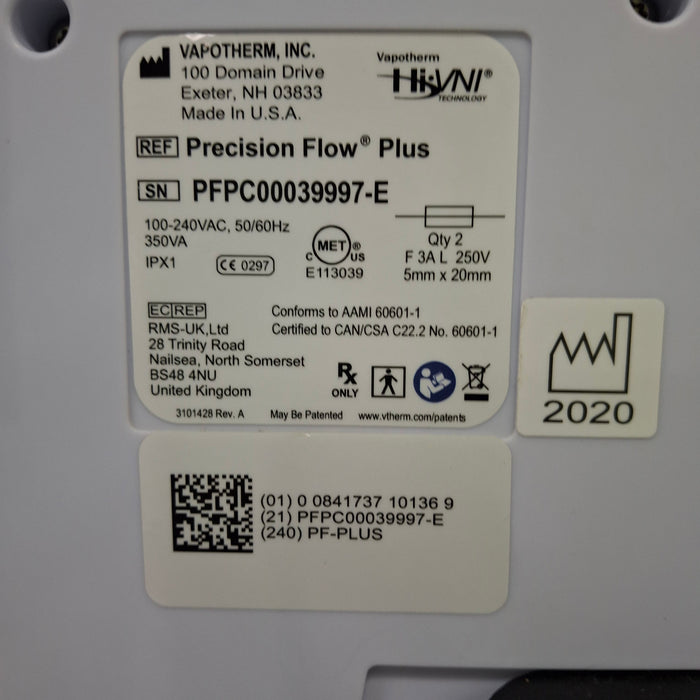 Vapotherm Precision Flow Plus Meter Humidifier