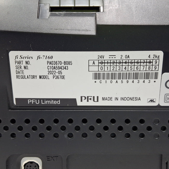 Fujitsu fi-7160 Color Scanner