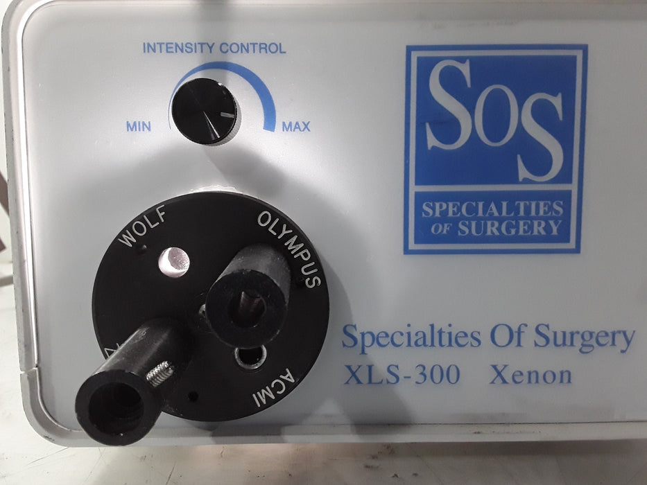 Specialties of Surgery Inc XLS-300 Light Source