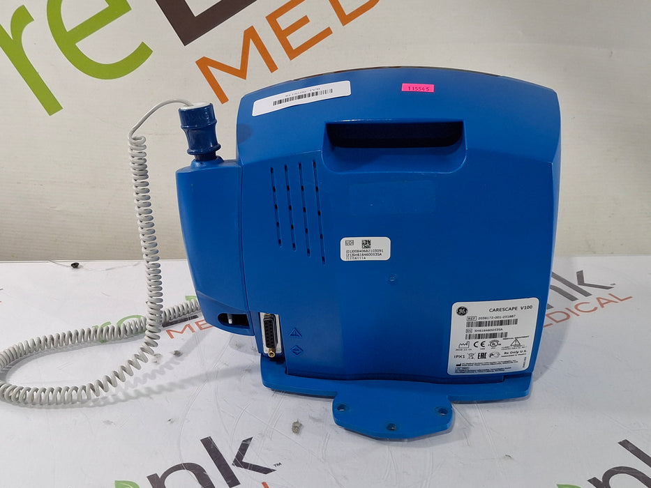 GE Healthcare Dinamap V100 - NIBP, SpO2, Temp Vital Signs Monitor