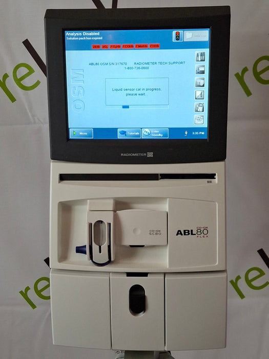 Radiometer ABL 80 Flex Blood Gas Analyzer