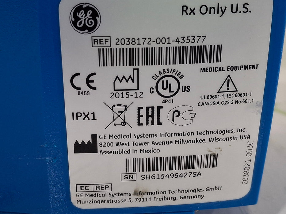 GE Healthcare Dinamap V100 - NIBP, SpO2, Temp Vital Signs Monitor