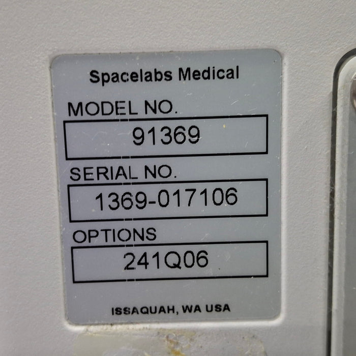 Spacelabs Healthcare Ultraview SL 91369 Monitor