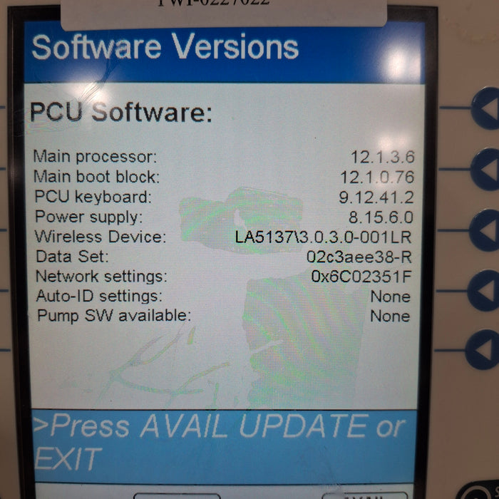 CareFusion Alaris 8015 Large Screen POC Infusion Pump