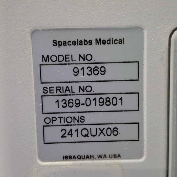 Spacelabs Healthcare Ultraview SL 91369 Monitor