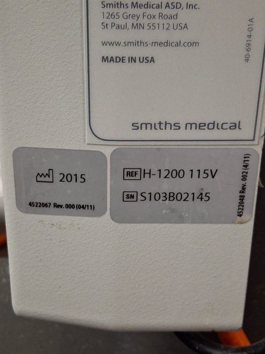 Level 1 Technologies Inc. H-1200 Fluid Warmer