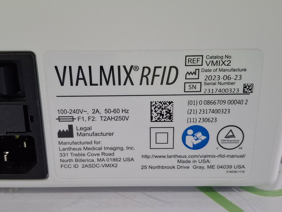 Lantheus Medical Imaging Inc Vialmix RFID Amalgamator
