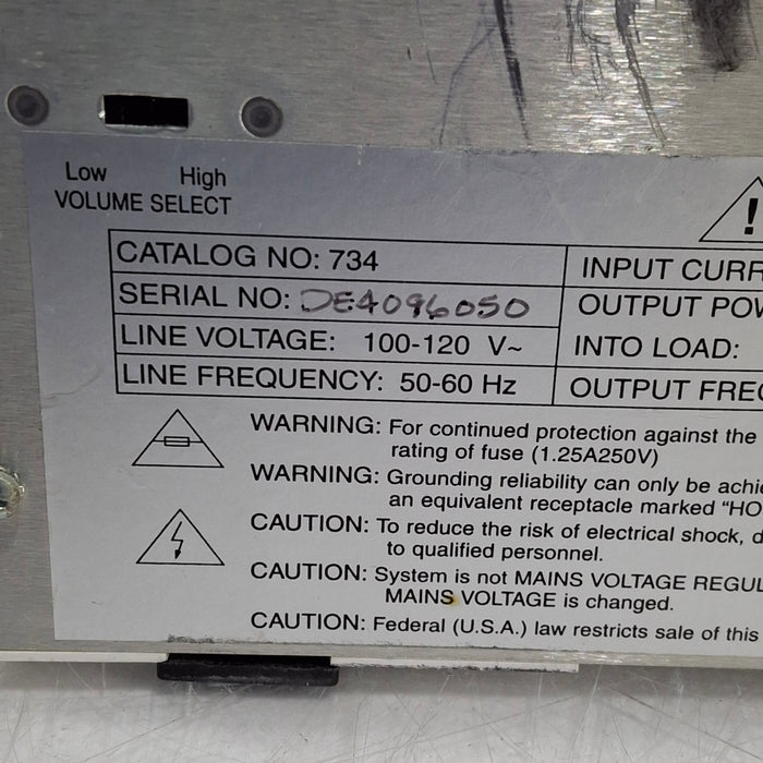 MD Holdings Delasco 734 Electrosurgical Unit