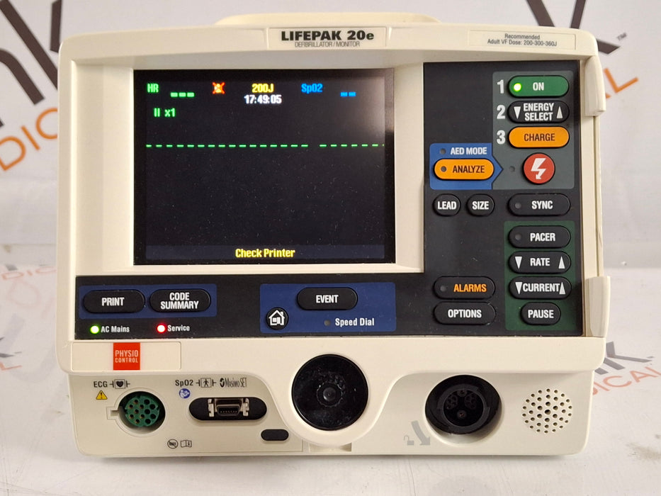 Physio-Control LifePak 20e Defibrillator