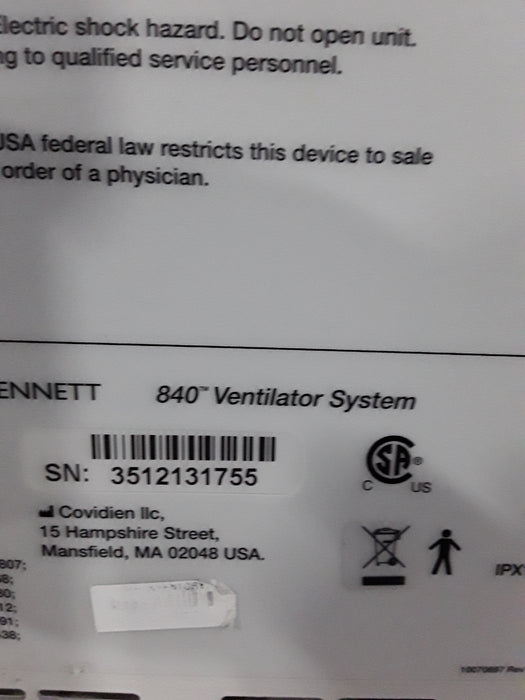 Puritan Bennett 840 Ventilator