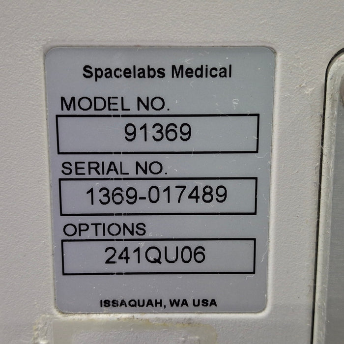 Spacelabs Healthcare Ultraview SL 91369 Monitor