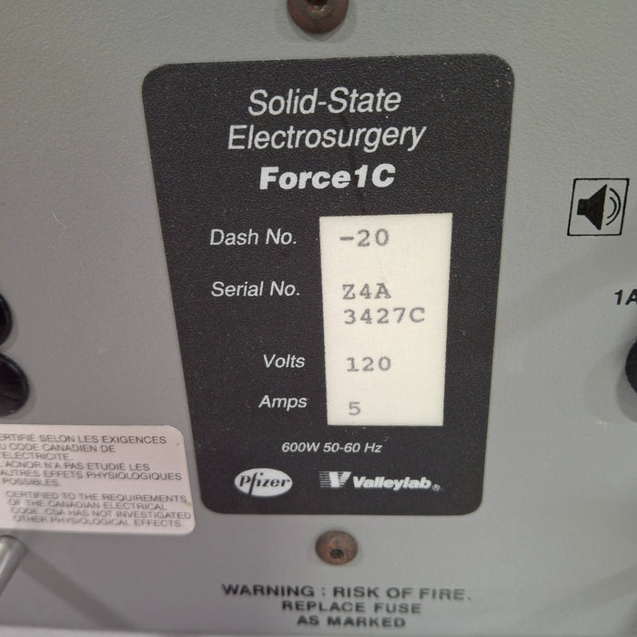 Valleylab Force 1C Electrosurgical Unit