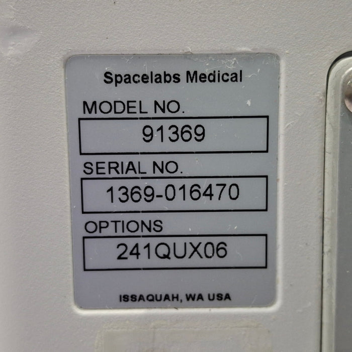 Spacelabs Healthcare Ultraview SL 91369 Monitor