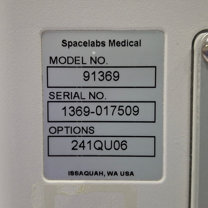 Spacelabs Healthcare Ultraview SL 91369 Monitor