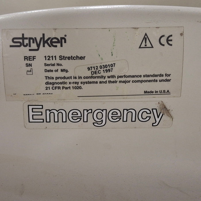 Stryker 1211 Renaissance Stretcher