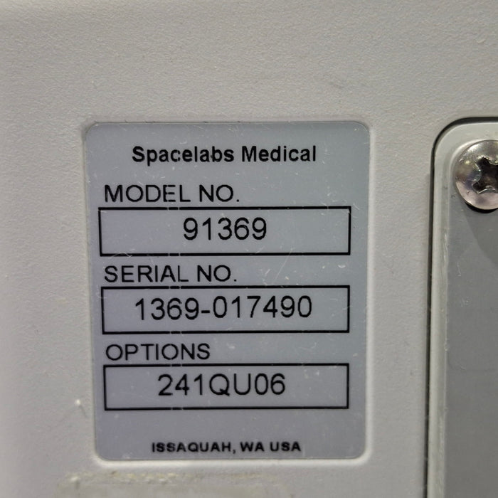 Spacelabs Healthcare Ultraview SL 91369 Monitor