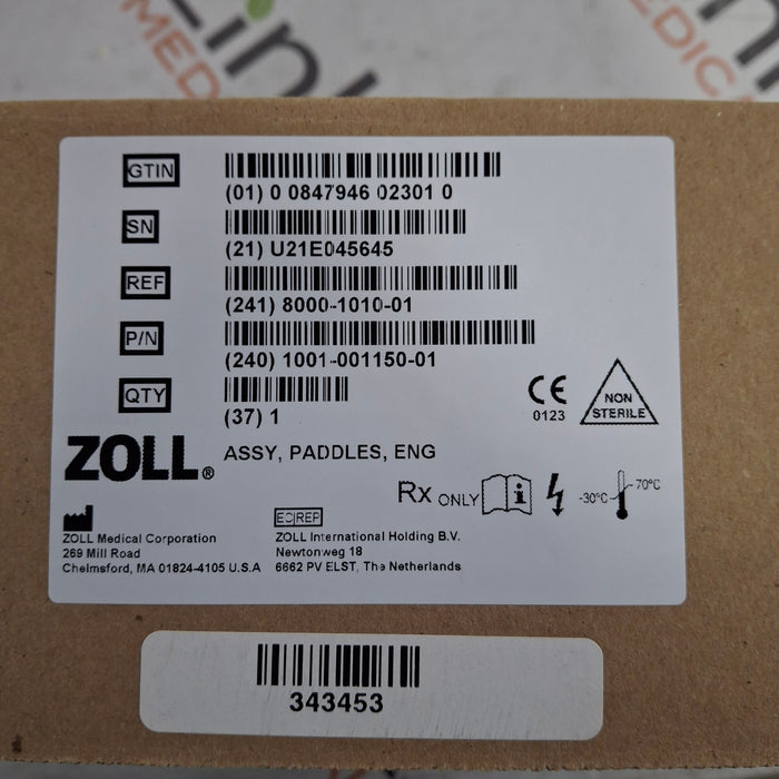 Zoll External Paddles 241 8000-1010-01