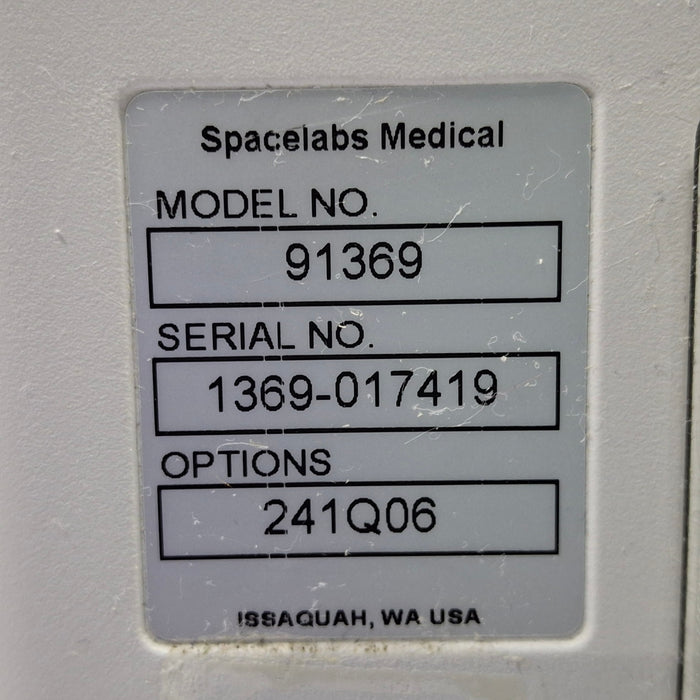 Spacelabs Healthcare Ultraview SL 91369 Monitor