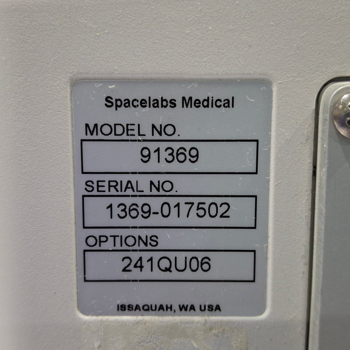 Spacelabs Healthcare Ultraview SL 91369 Monitor