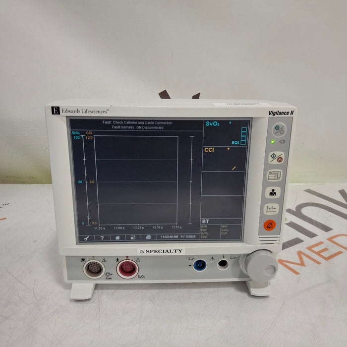 Edwards Lifesciences Vigilance II Patient Monitor