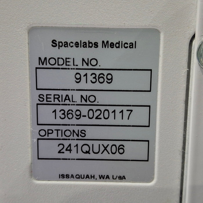 Spacelabs Healthcare Ultraview SL 91369 Monitor