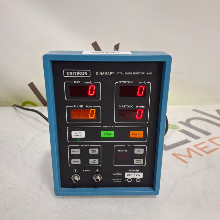 GE Healthcare Dinamap 8100 Vital Signs Monitor