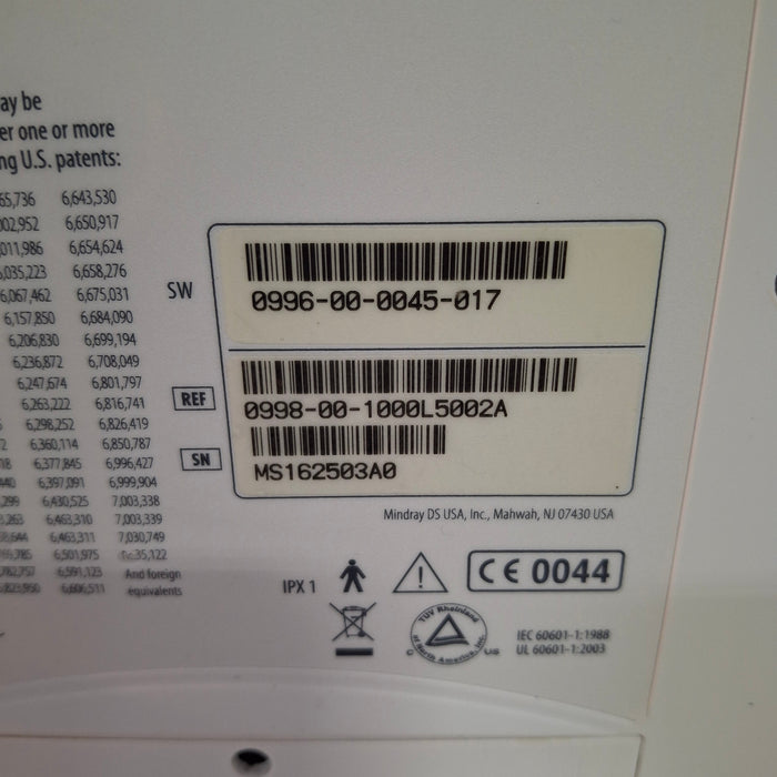 Mindray Datascope Spectrum OR Patient Monitor